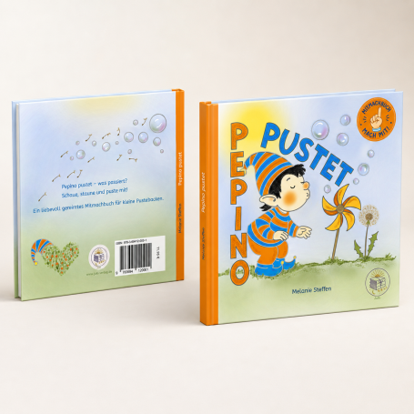 Pepino pustet – Mitmachbuch für Kinder Mitmachbuch Pepino pustet von Melanie Steffen – JuKi Verlag