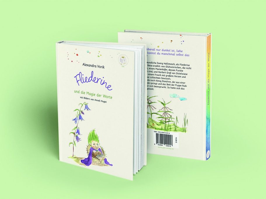 Fliederine und die Magie der Worte Kinderbuch Fliederine und die Magie der Worte von Alexandra Vorik – JuKi Verlag